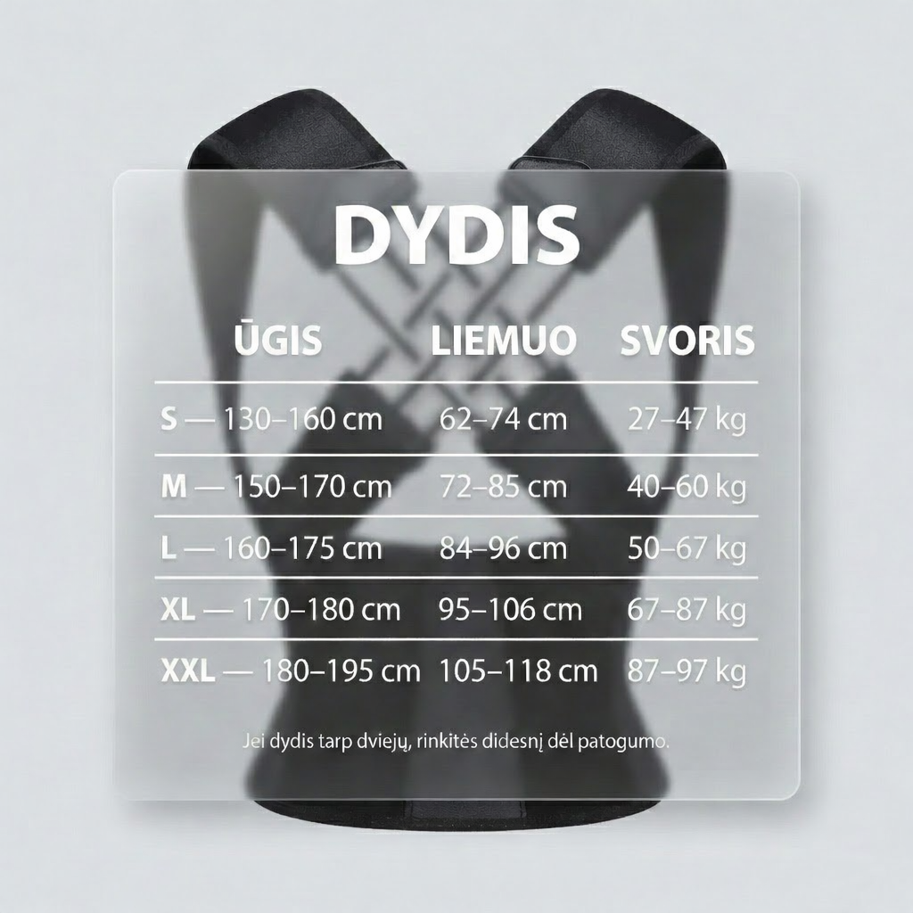 Postura™ Nugaros laikysenos korektorius